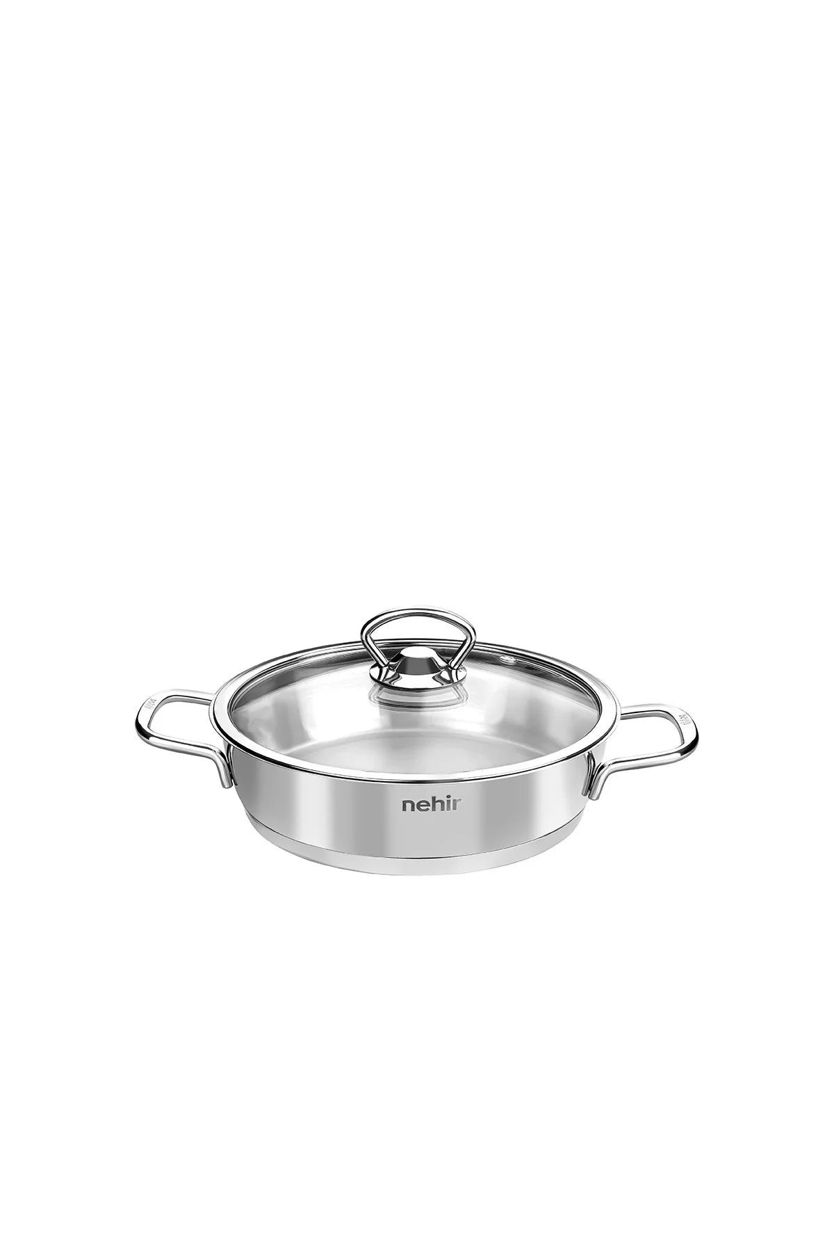 Silver 6 Parça Paslanmaz Çelik Sahan Seti (16-18-20 Cm)
