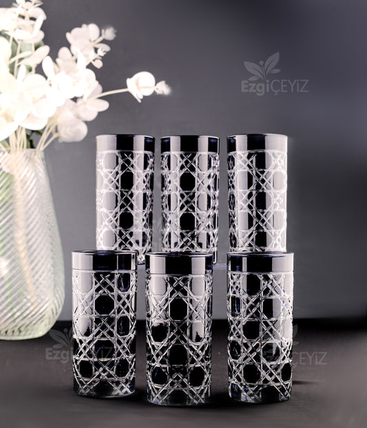 Beverage Kristal 6 Lı Kahve Yanı Meşrubat Bardağı
