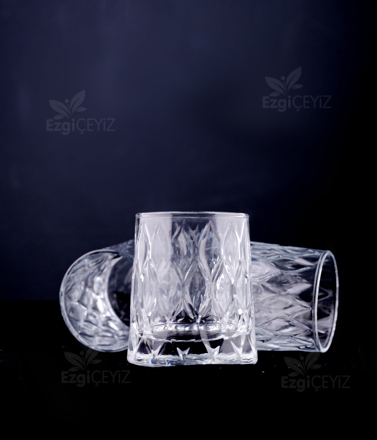 Paşabahçe leafy 4 lü kahve yanı su bardağı