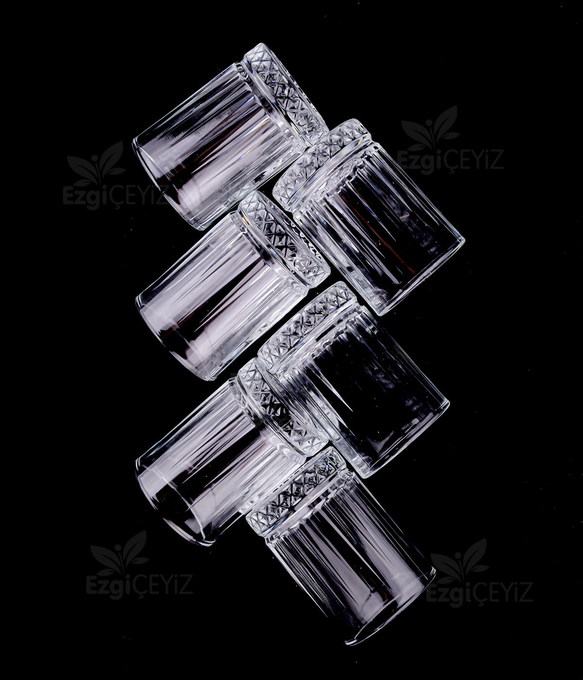 Paşabahçe kristal 6 lı kahve yanı küçük su bardağı