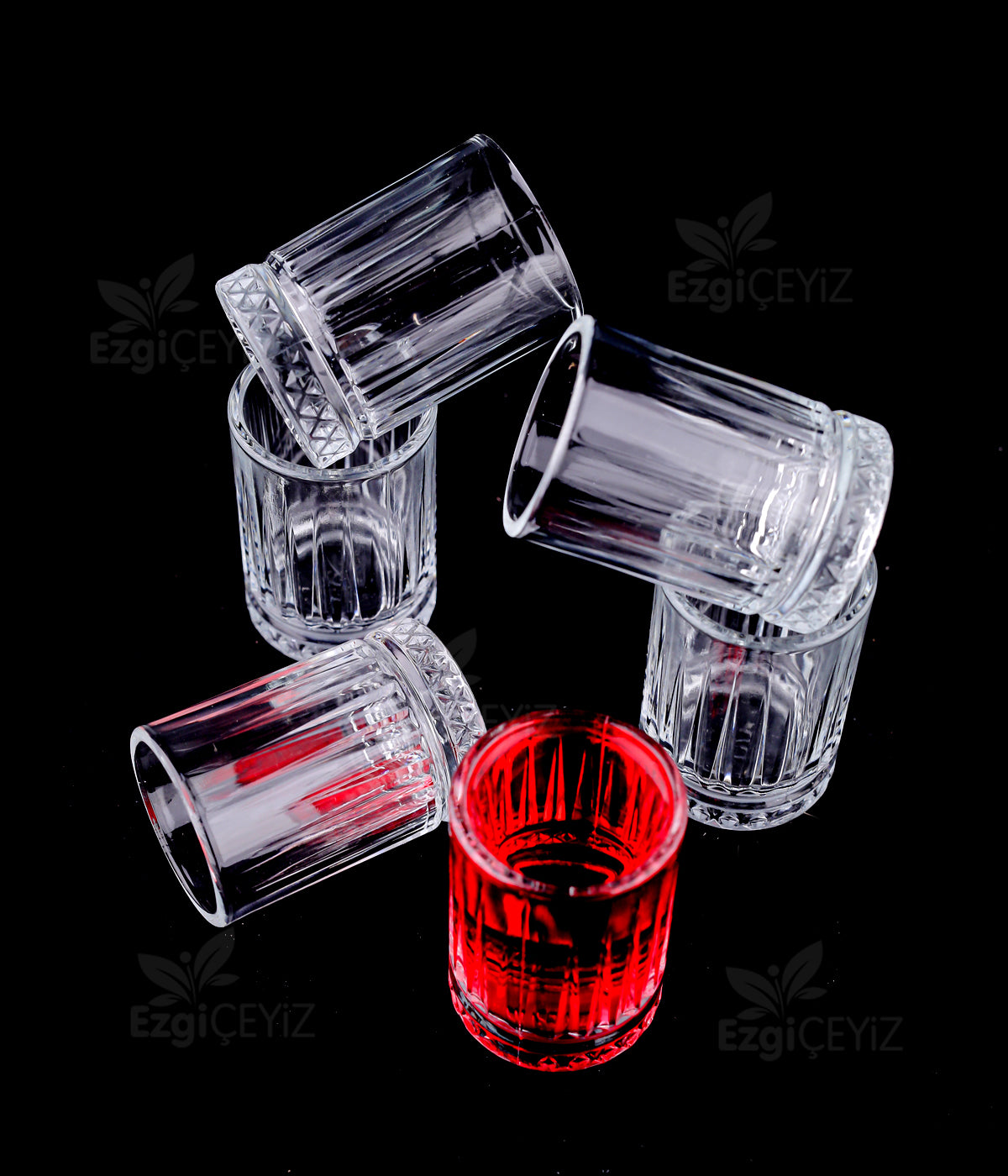 Paşabahçe kristal 6 lı kahve yanı küçük su bardağı