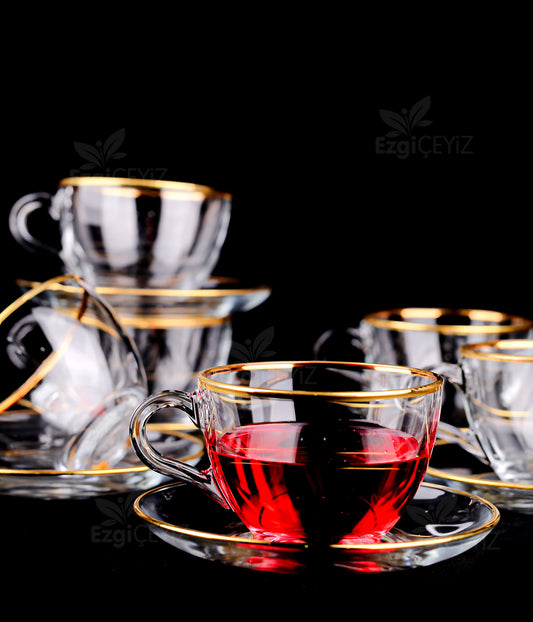 Paşabahçe Pandoranın Kutusu 12 Parça Çay Seti