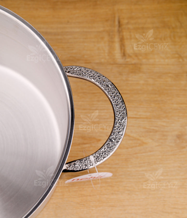 Arow Nehir Silver Mat Trend Çelik Tencere