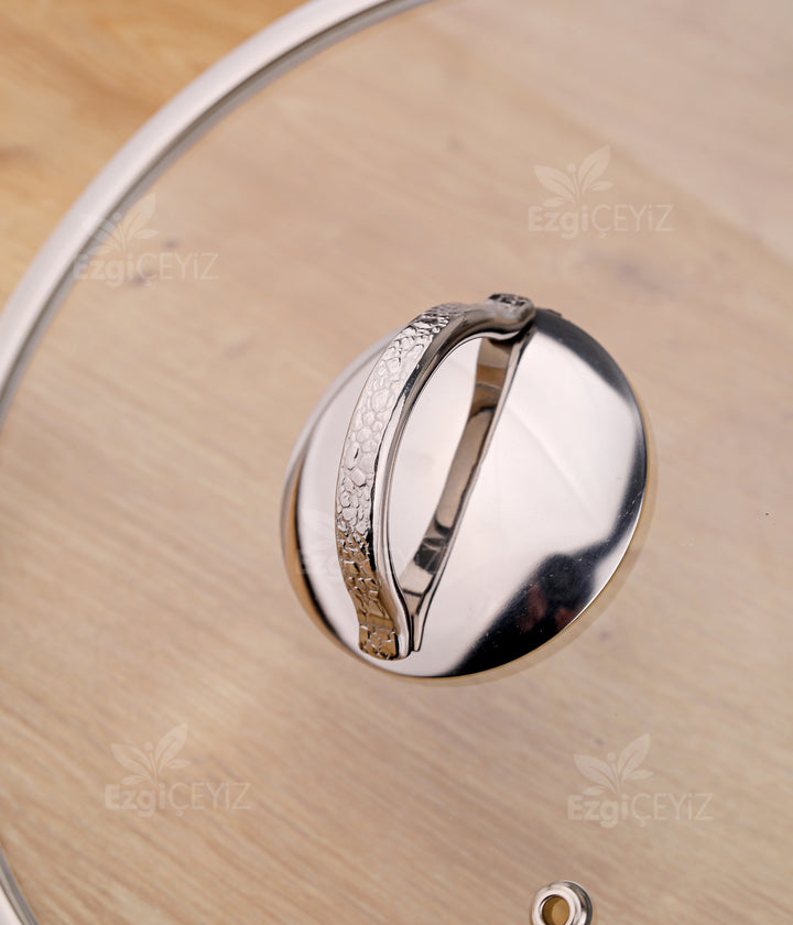 Arow Nehir Silver Mat Trend Çelik Tencere