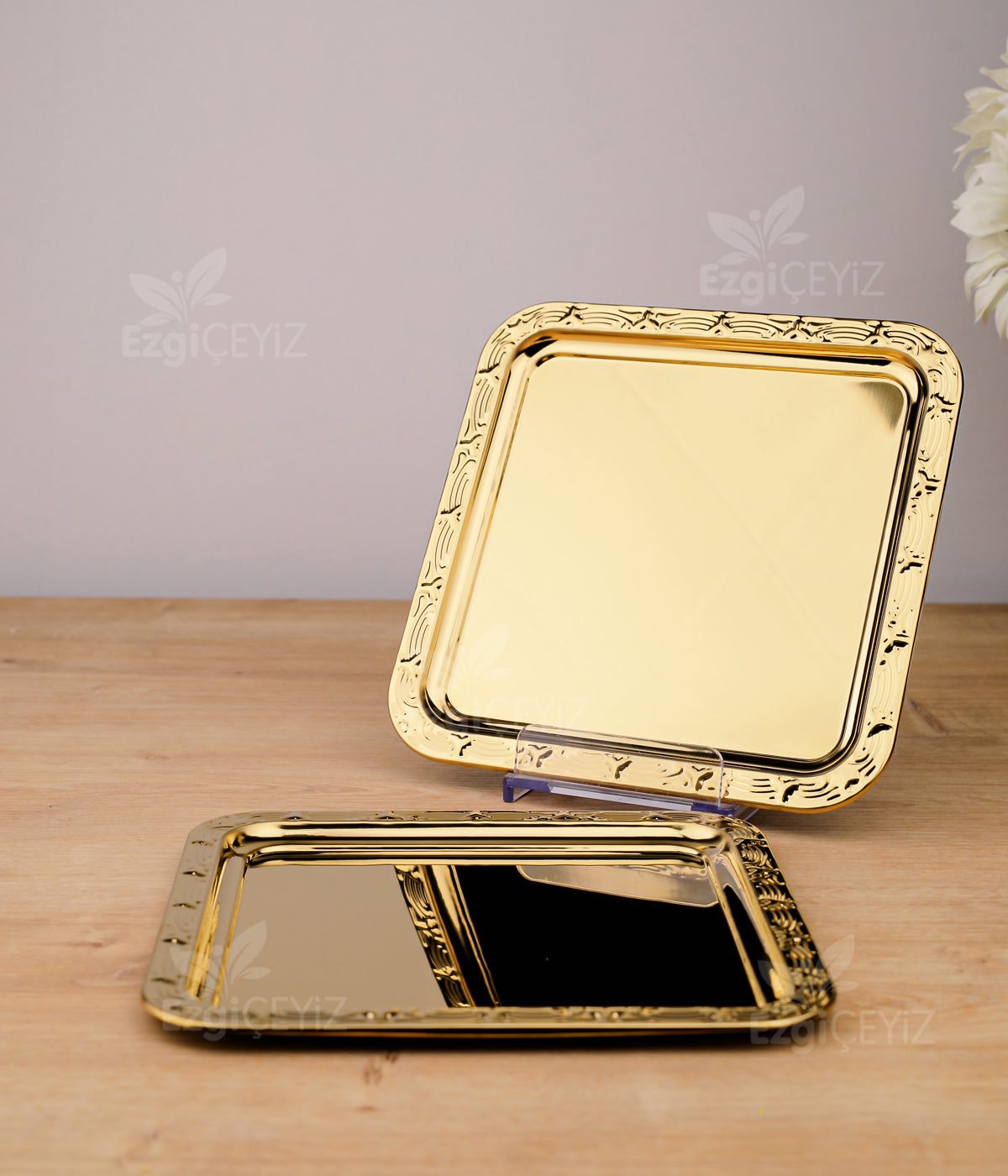 Golden Grace Gold Sunum Tepsi