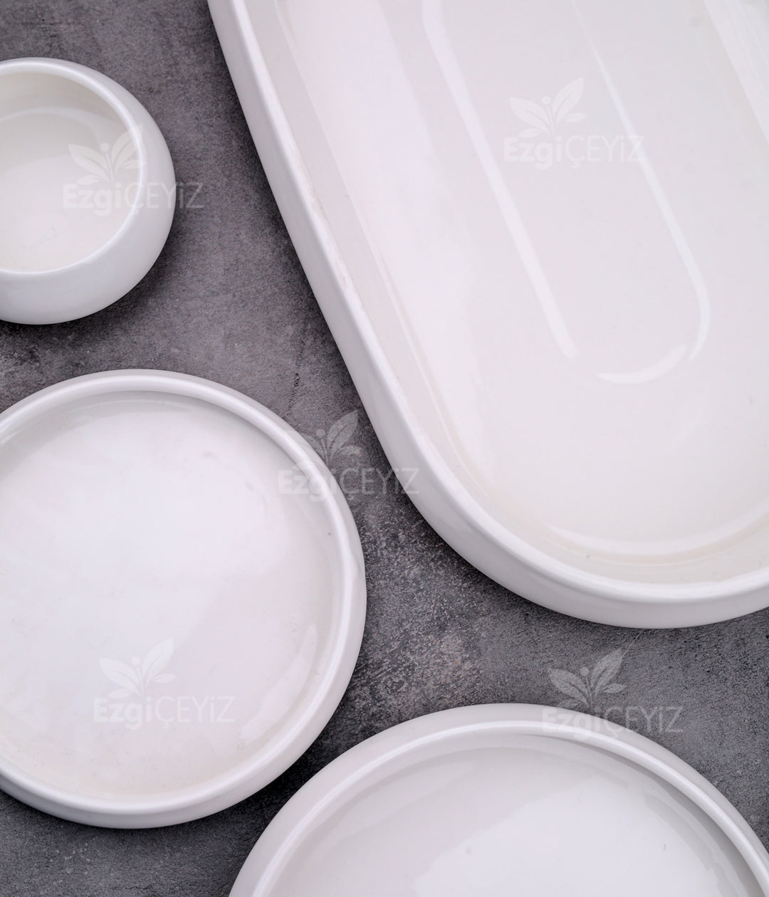 Acar Bianco Perla 6 Kişilik 33 Parça Kahvaltı Takımı