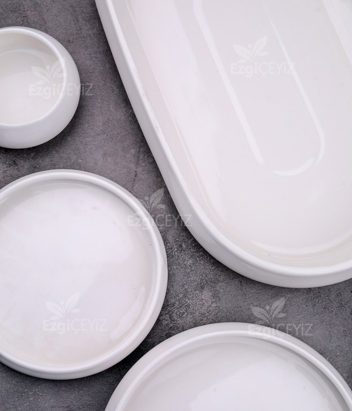 Acar Bianco Perla 6 Kişilik 33 Parça Kahvaltı Takımı