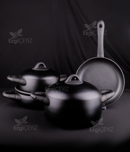 Arow 7 Parça Dolce Döküm Tencere Seti