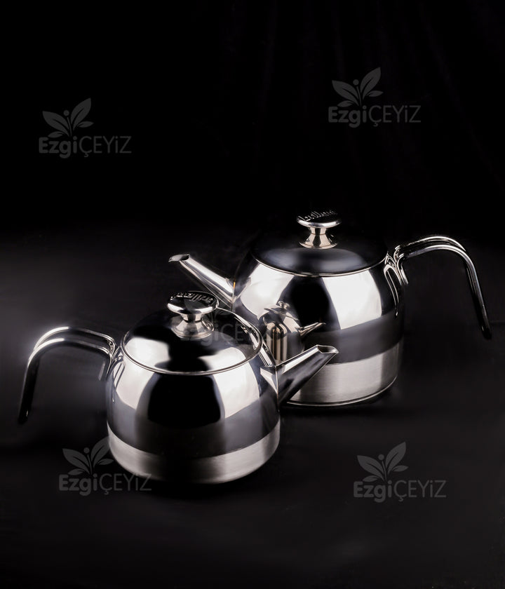 Brillant Mizar Mini Boy Inox Kulp Paslanmaz Çelik Çaydanlık