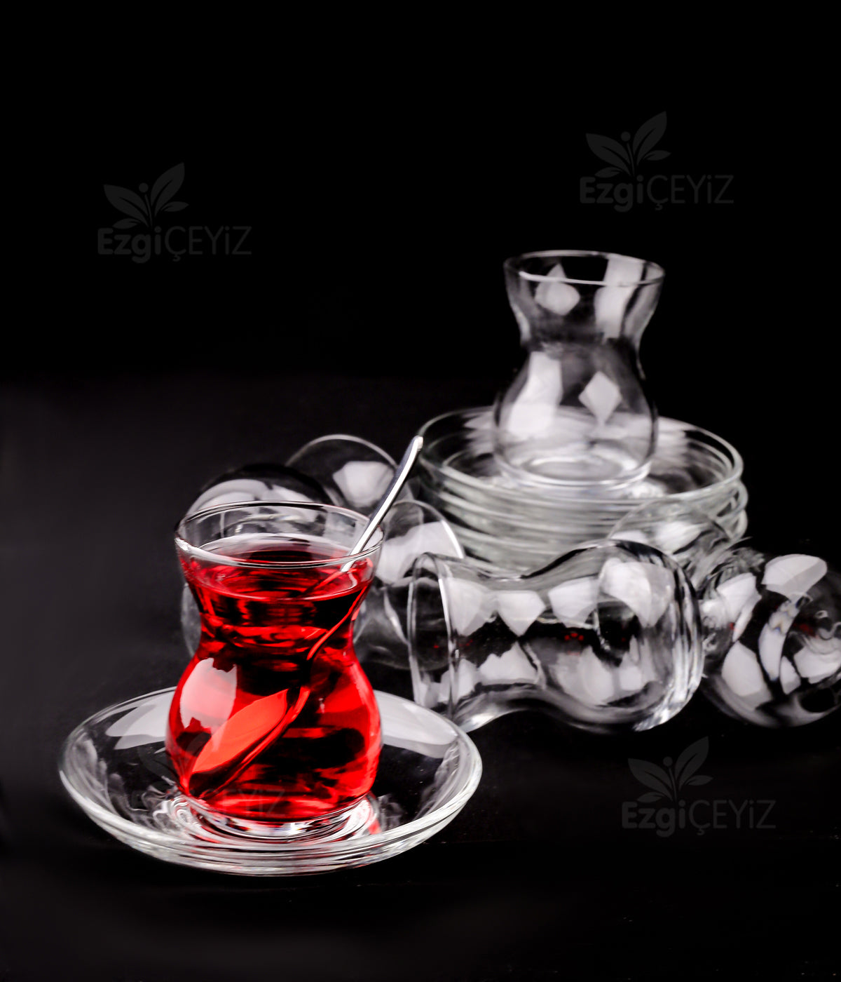 Paşa Bahçe Dantel Çay Bardağı