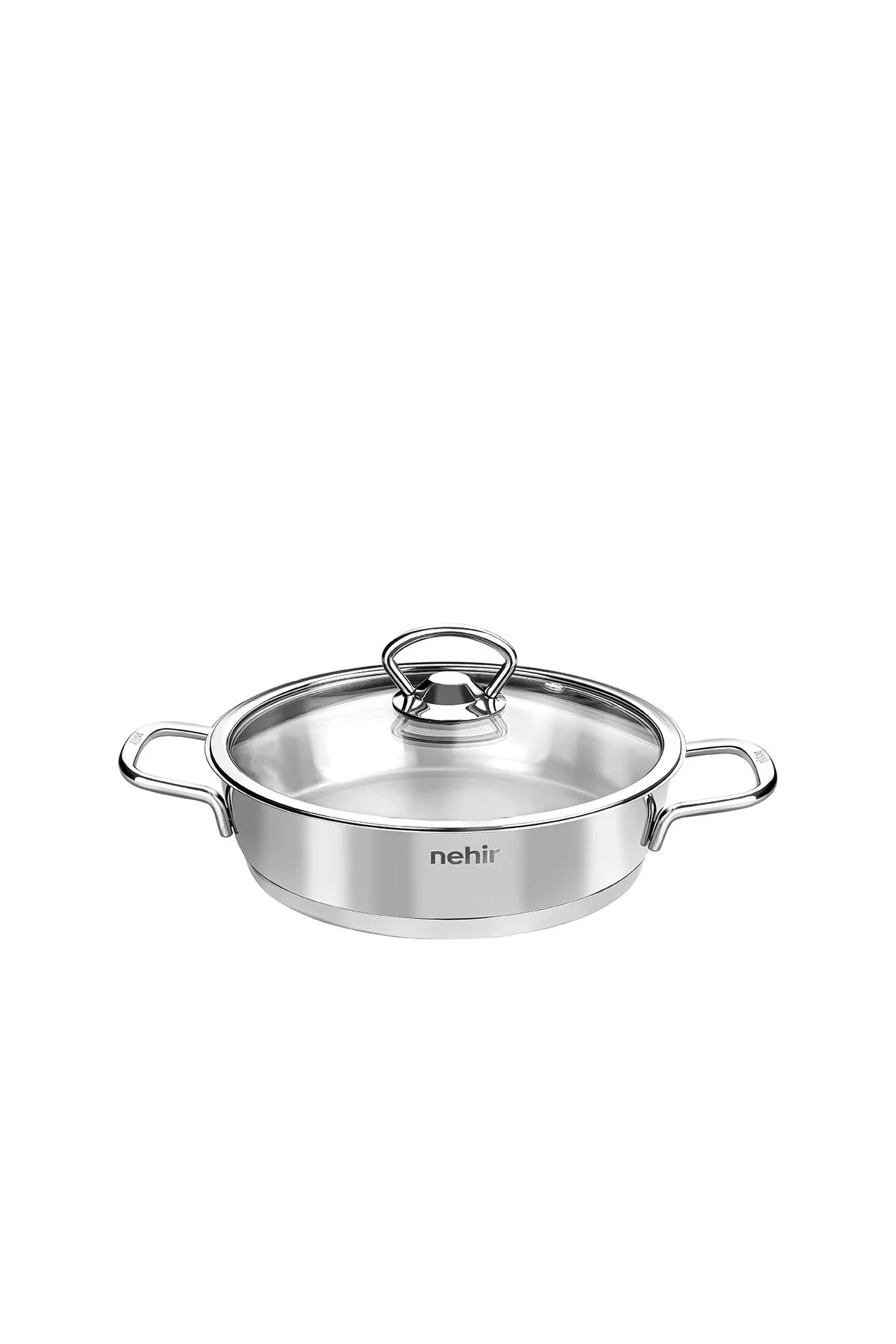Silver 6 Parça Paslanmaz Çelik Sahan Seti (16-18-20 Cm)