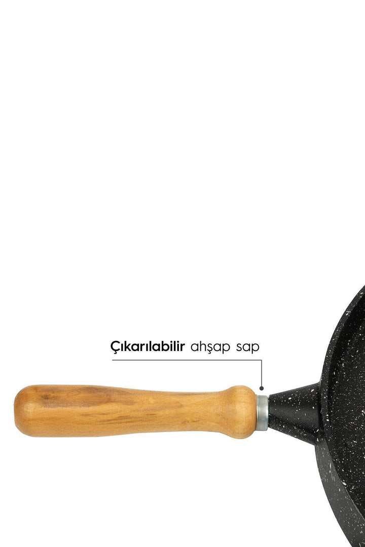 Nehir marka 36 cm granit döküm gözleme tavası