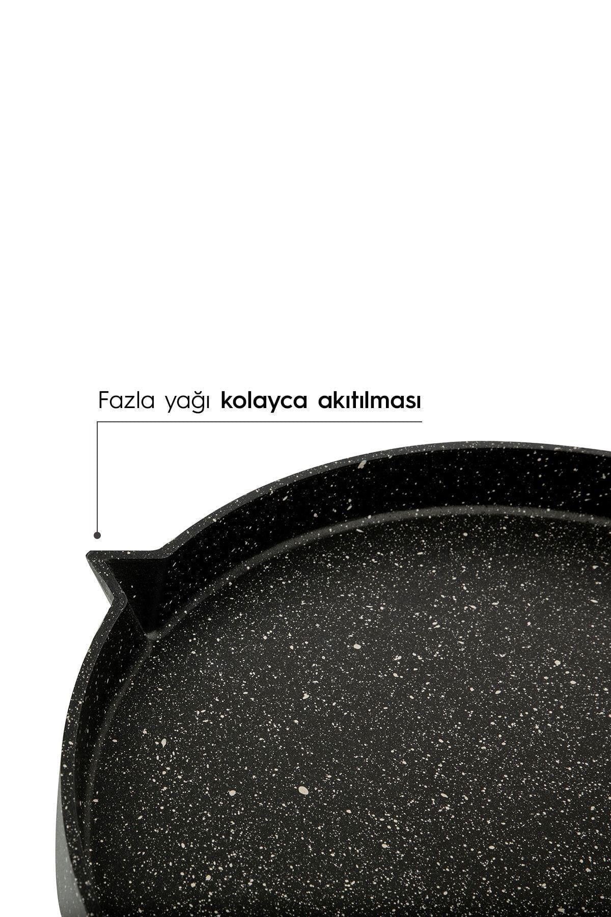 Nehir marka 36 cm granit döküm gözleme tavası