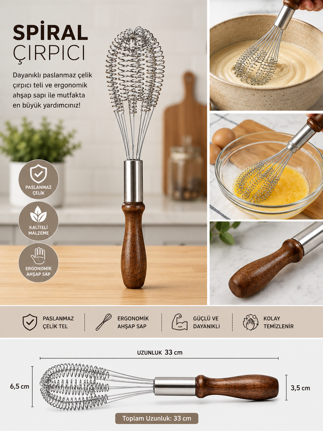 Spiral çırpıcı