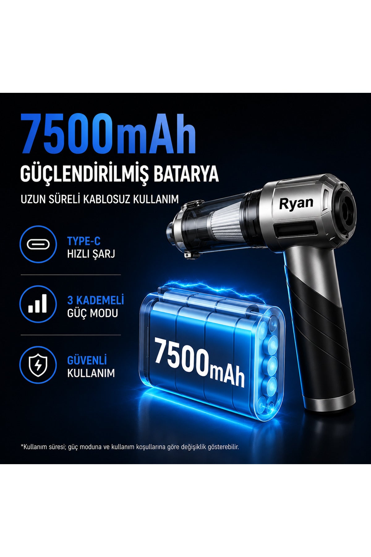 Ryan Dyson Şarlı Oto Süpürge