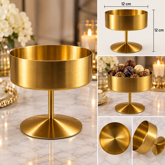 Metal ayaklı gold sunumluk