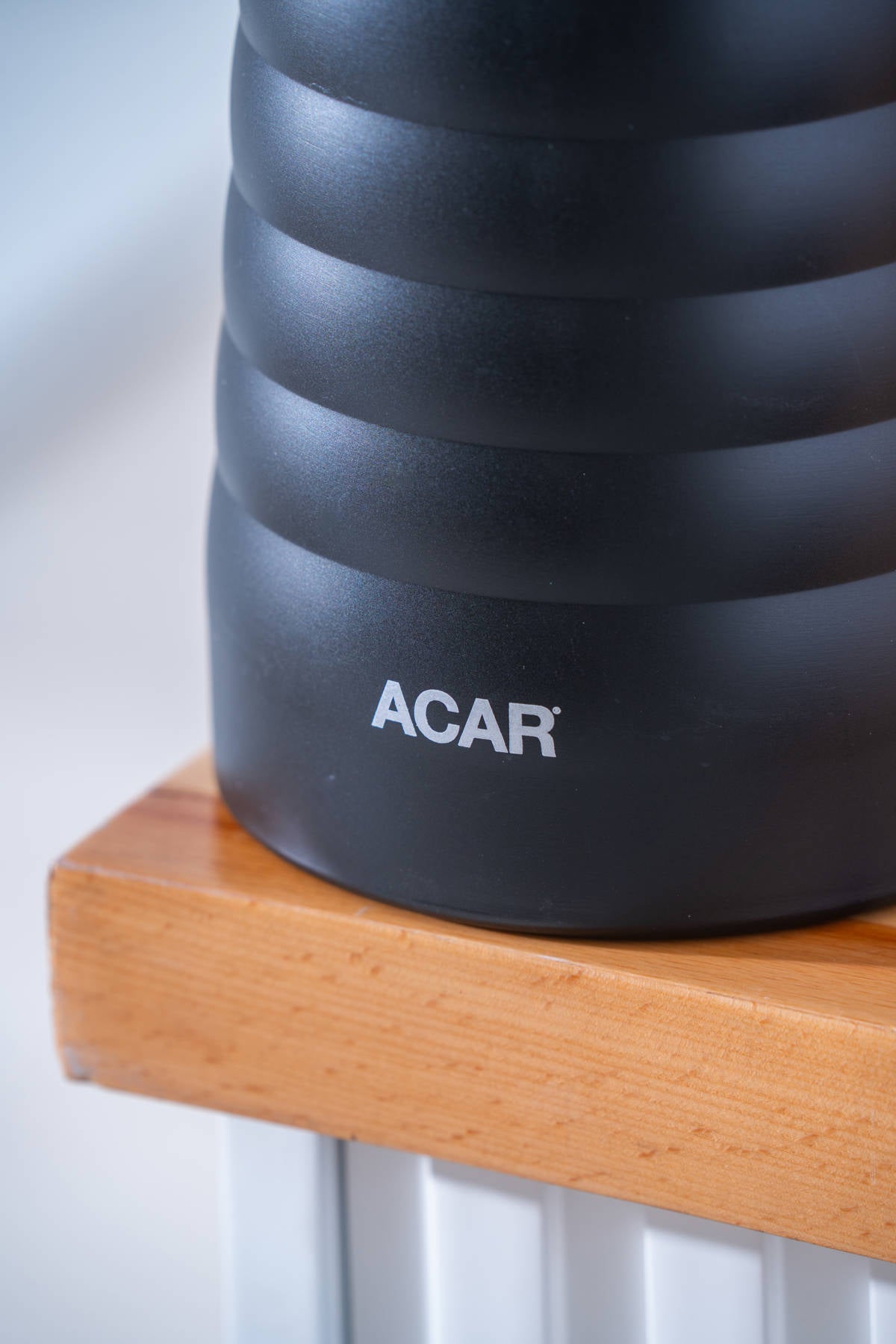 Acar- Karat X Paslanmaz Çelik Boğum Detaylı Termos Siyah - 2 Lt